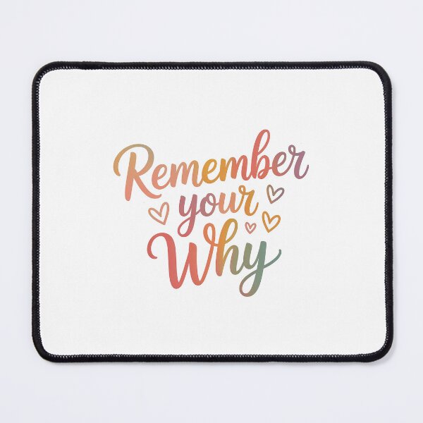 Item preview, Remember your why motivational and inspirational quotes designed and sold by Love Between Pages.