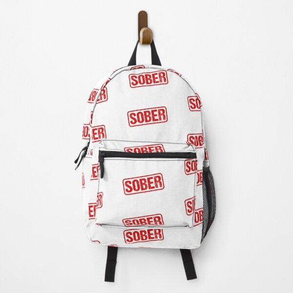Item preview, Sober, Red Stamp Outline designed and sold by Memes N Lore .