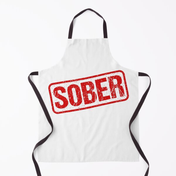 Item preview, Sober, Red Stamp Outline designed and sold by Memes N Lore .