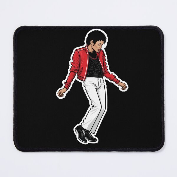 Item preview, Michael Jackson Red Bomber Jacket Dance Pose Art designed and sold by ExploreAura Studio.