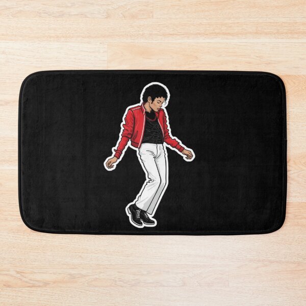 Item preview, Michael Jackson Red Bomber Jacket Dance Pose Art designed and sold by ExploreAura Studio.