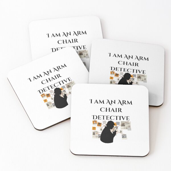 Item preview, I Am An Arm Chair Detective designed and sold by HoppingCreation.