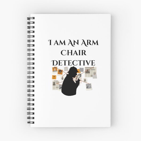 Item preview, I Am An Arm Chair Detective designed and sold by HoppingCreation.