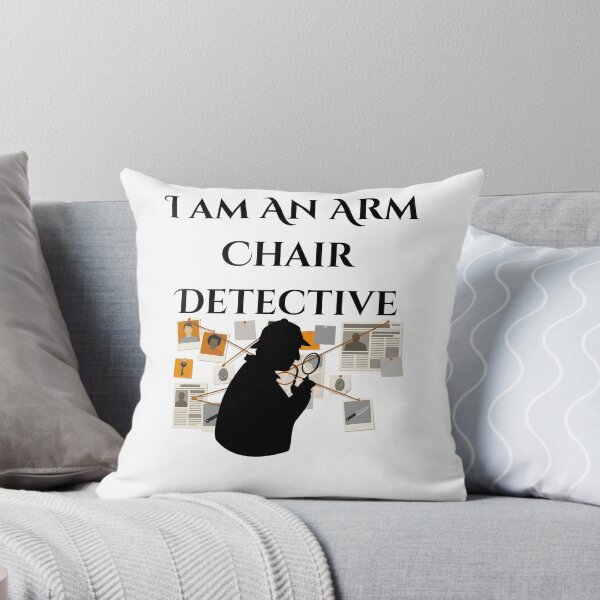 Item preview, I Am An Arm Chair Detective designed and sold by HoppingCreation.