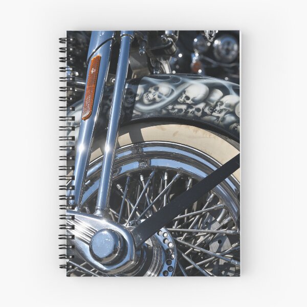 Item preview, Shine of a motorcycles chrome wheel, original photography designed and sold by studio838.