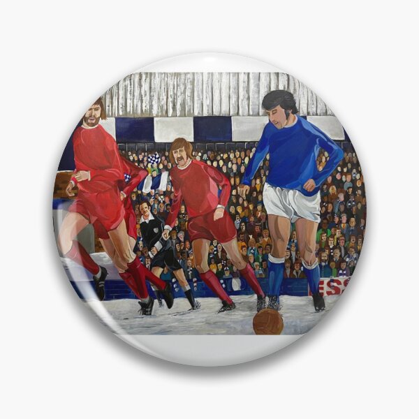 Item preview, This painting depicts a snowy 1970s Football Match designed and sold by Danny-ARTZ-1979.