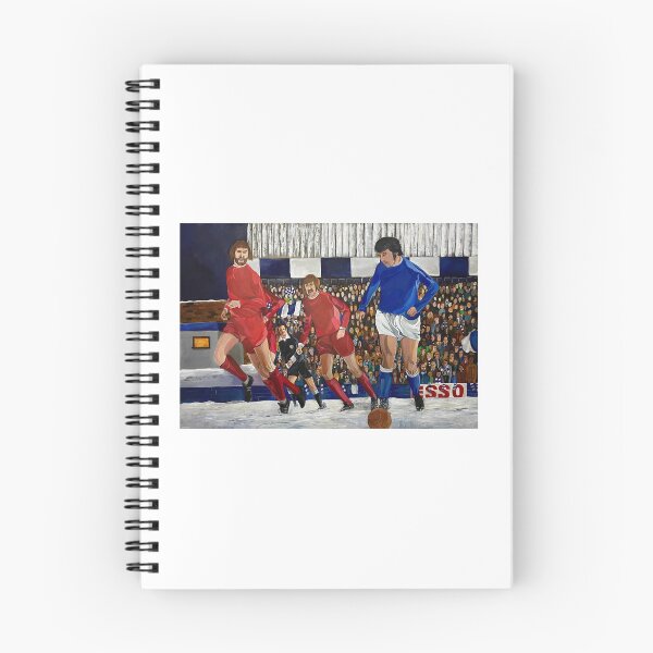 Item preview, This painting depicts a snowy 1970s Football Match designed and sold by Danny-ARTZ-1979.