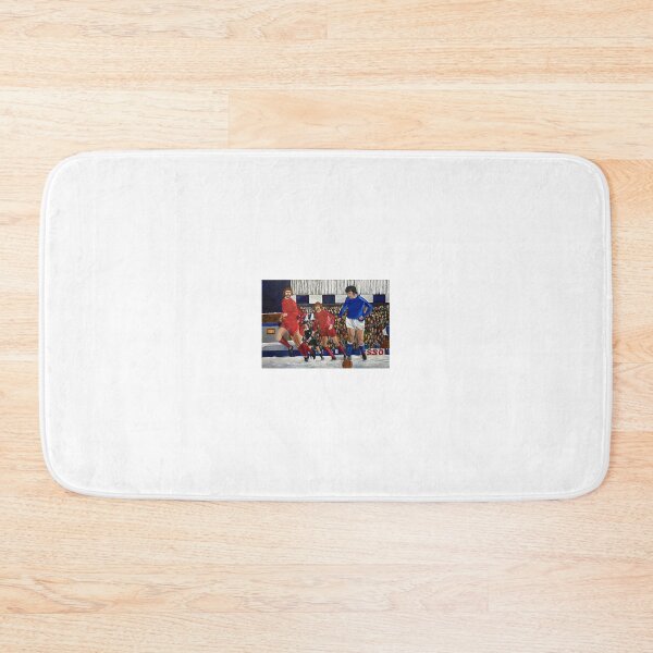 Item preview, This painting depicts a snowy 1970s Football Match designed and sold by Danny-ARTZ-1979.