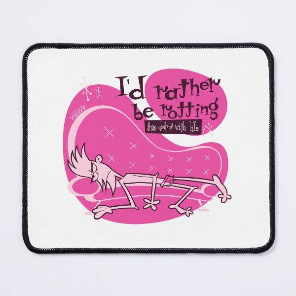 Item preview, Demotivated Sticker: I’d Rather be Rotting than Dealing with Life designed and sold by YooitsYorick.