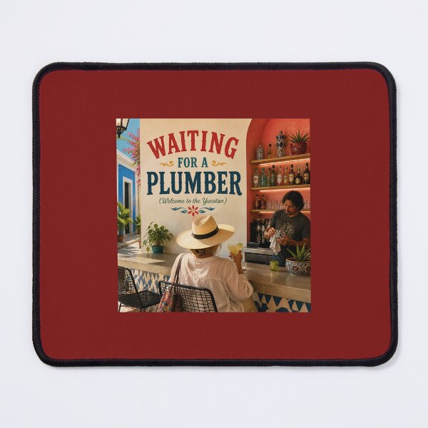 Item preview, Waiting for a Plumber designed and sold by OneStewart.