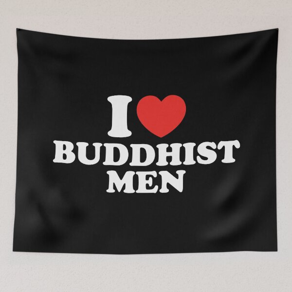 Item preview, I Love Buddhist Men designed and sold by shitpostee.