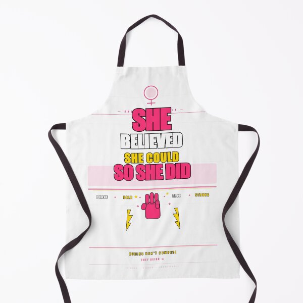 Item preview, She Believed She Could So She Did Feminist Empowerment Gift designed and sold by Mega-Shopping.