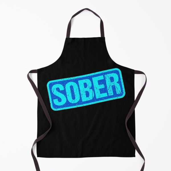 Item preview, Sober, Blue Stamp Outline designed and sold by Memes N Lore .