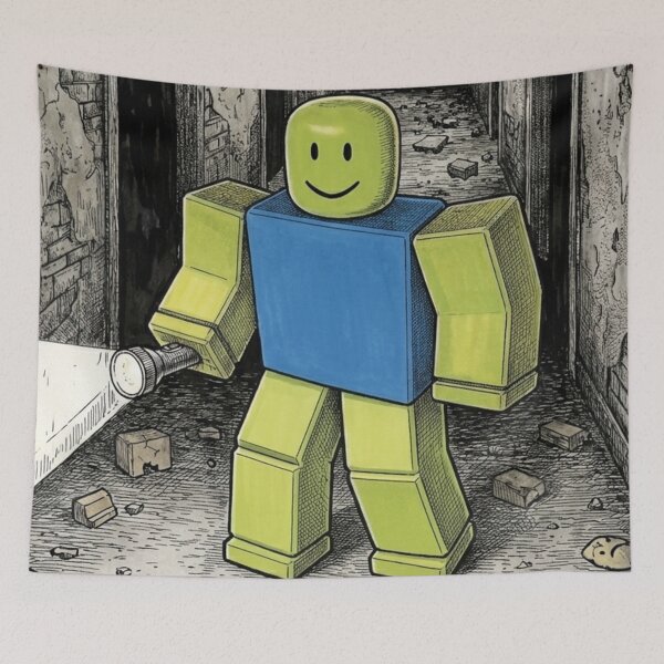 Item preview, Roblox Horror designed and sold by The King's general goods.
