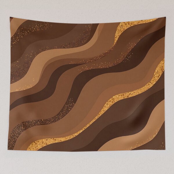 Item preview, Luxury Popular Coffee Brown Gold Collection designed and sold by TrendyDesigne412.