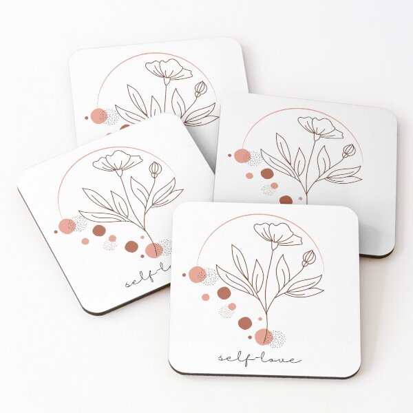 Item preview, Self Love Flower – Minimalist Floral Aesthetic Design designed and sold by gluxdesing.