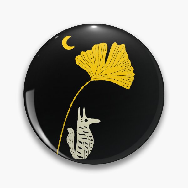 Item preview, Fox and Golden Ginkgo Biloba  designed and sold by adamstav-prints.