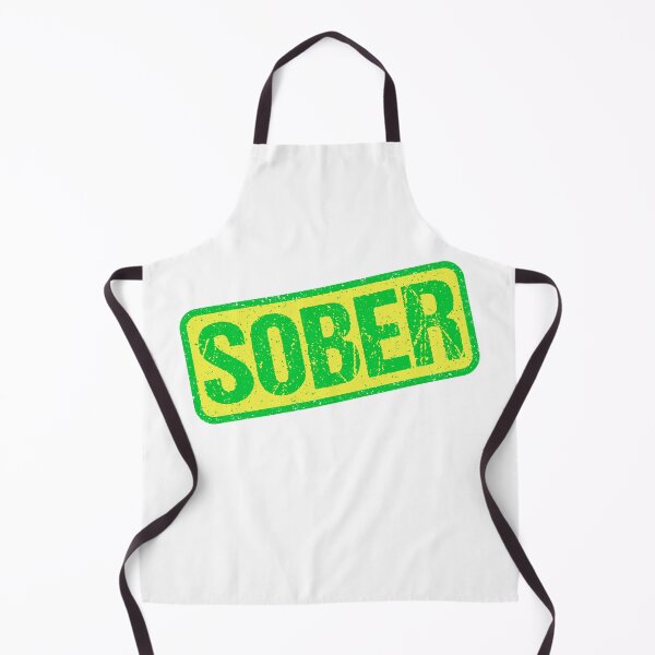 Item preview, Sober, Green Stamp Outline designed and sold by Memes N Lore .