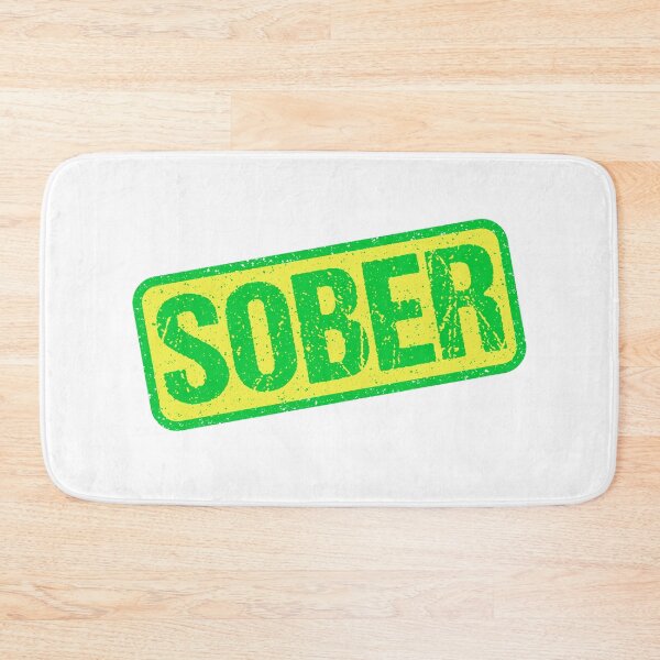 Item preview, Sober, Green Stamp Outline designed and sold by Memes N Lore .