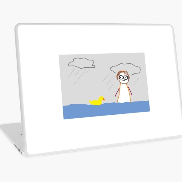 Jenny Quips: It Rained for 40 days Laptop Skin