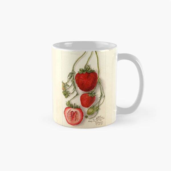 Item preview, Fragaria Outlander Wild Strawberries Botanical Illustration designed and sold by Glimmersmith.