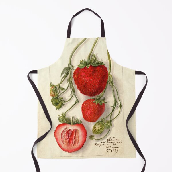 Item preview, Fragaria Outlander Wild Strawberries Botanical Illustration designed and sold by Glimmersmith.