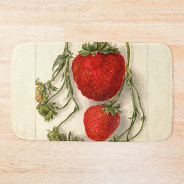 Item preview, Fragaria Outlander Wild Strawberries Botanical Illustration designed and sold by Glimmersmith.