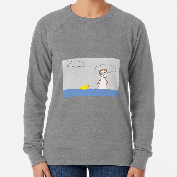 Jenny Quips: It Rained for 40 days Lightweight Sweatshirt