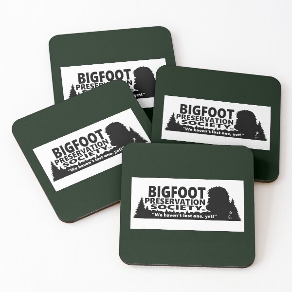 Item preview, Bigfoot Preservation Society B&W banner designed and sold by Bigfoot Preservation Society.