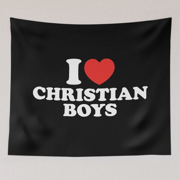 Item preview, I Love Christian Boys designed and sold by shitpostee.