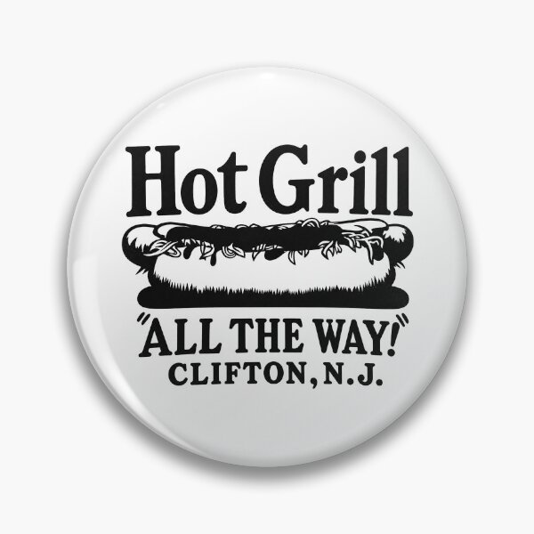 Item preview, Vintage Hot Grill Clifton NJ Graphic designed and sold by Tonyv773.