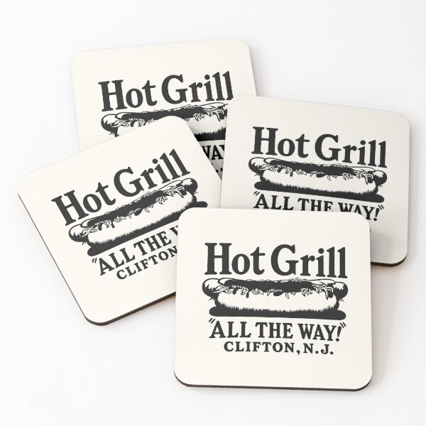 Item preview, Vintage Hot Grill Clifton NJ Graphic designed and sold by Tonyv773.