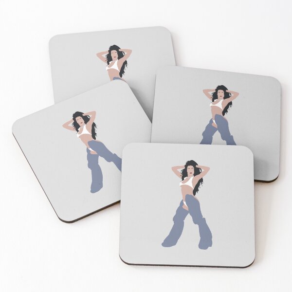 Item preview, Minimal Pop Diva Silhouette – Bold Fashion Pose Aesthetic Illustration designed and sold by creatingmouseshop.