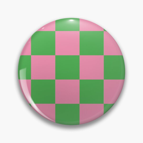 Item preview, Checkerboard Pattern- Pink Green Retro Aesthetic designed and sold by Colorblizz.