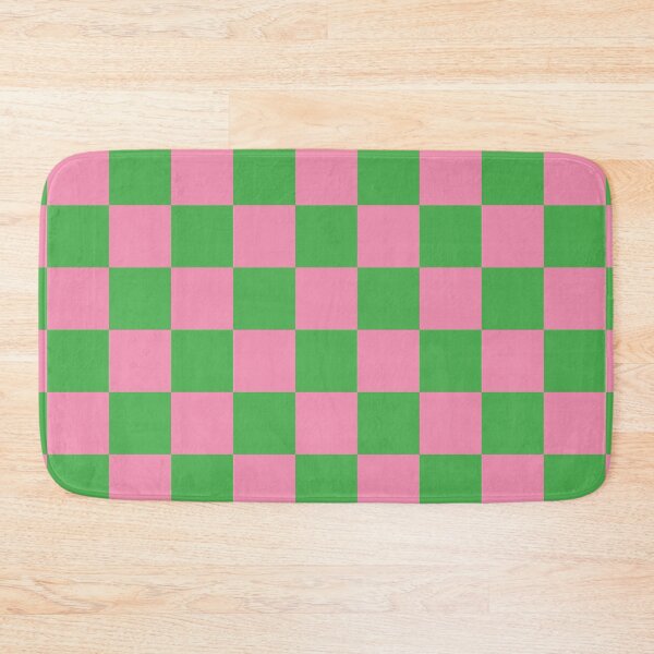 Item preview, Checkerboard Pattern- Pink Green Retro Aesthetic designed and sold by Colorblizz.