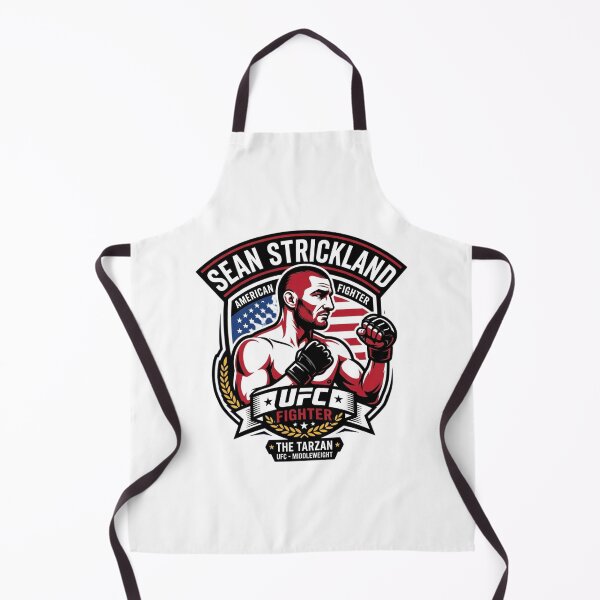 Item preview, Sean Strickland "The Tarzan" UFC Middleweight MMA Fighter Illustration designed and sold by FarDesign.