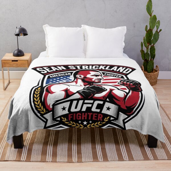 Item preview, Sean Strickland "The Tarzan" UFC Middleweight MMA Fighter Illustration designed and sold by FarDesign.