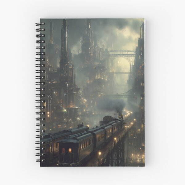 Item preview, Midnight Transit Through the Industrial Dream designed and sold by oanaunciuleanu.