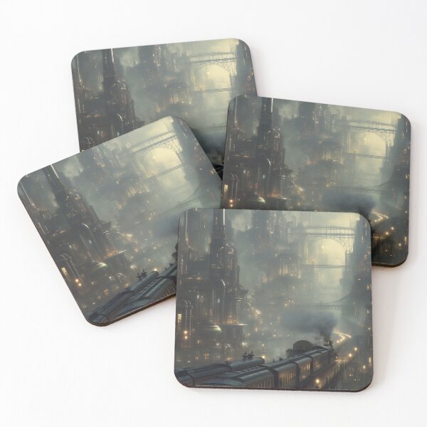 Item preview, Midnight Transit Through the Industrial Dream designed and sold by oanaunciuleanu.