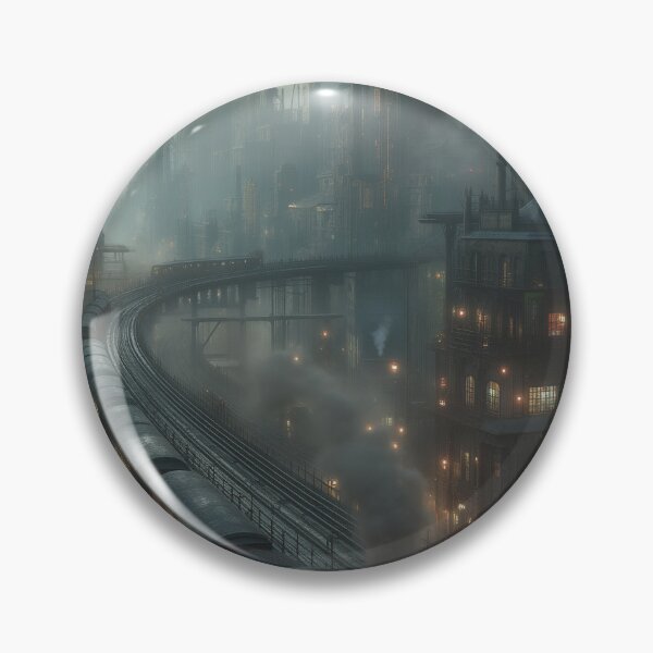 Item preview, Midnight Transit Through the Industrial Dream designed and sold by oanaunciuleanu.