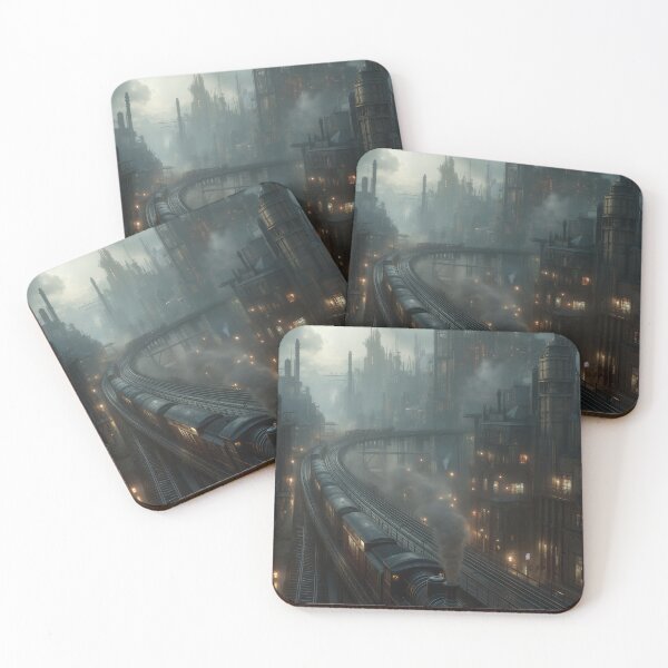 Item preview, Midnight Transit Through the Industrial Dream designed and sold by oanaunciuleanu.