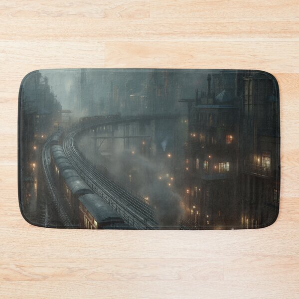Item preview, Midnight Transit Through the Industrial Dream designed and sold by oanaunciuleanu.