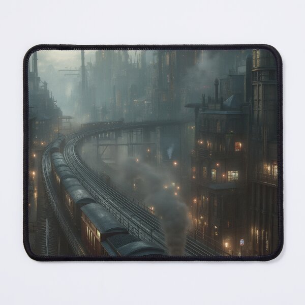 Item preview, Midnight Transit Through the Industrial Dream designed and sold by oanaunciuleanu.