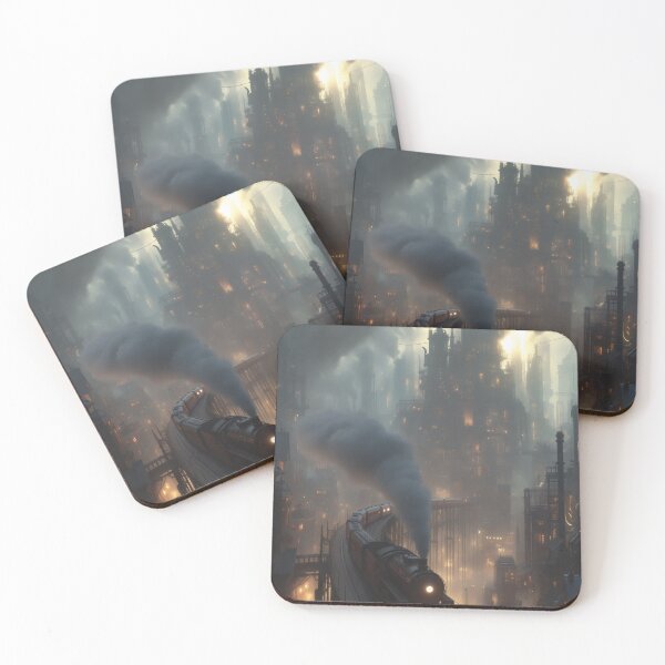 Item preview, Midnight Transit Through the Industrial Dream designed and sold by oanaunciuleanu.