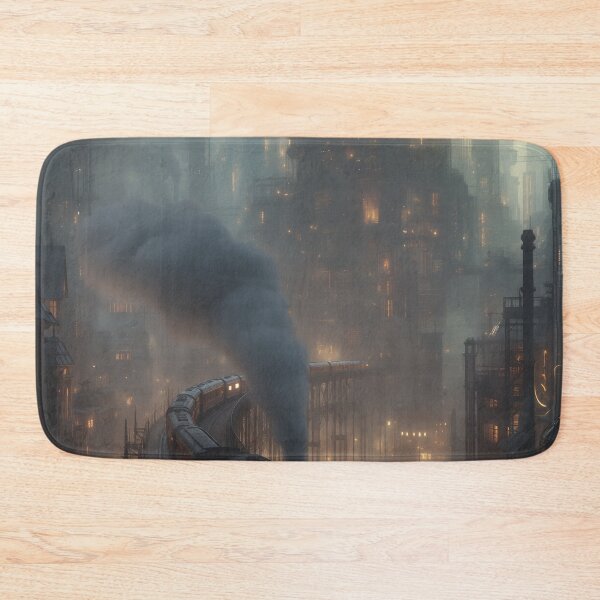 Item preview, Midnight Transit Through the Industrial Dream designed and sold by oanaunciuleanu.