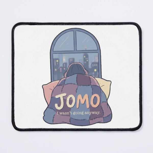 Item preview, JOMO Joy Of Missing Out Cozy Introvert designed and sold by Wit & Wear.