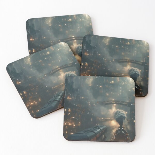 Item preview, Midnight Transit Through the Industrial Dream designed and sold by oanaunciuleanu.