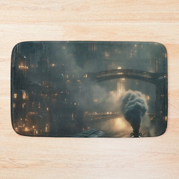 Item preview, Midnight Transit Through the Industrial Dream designed and sold by oanaunciuleanu.