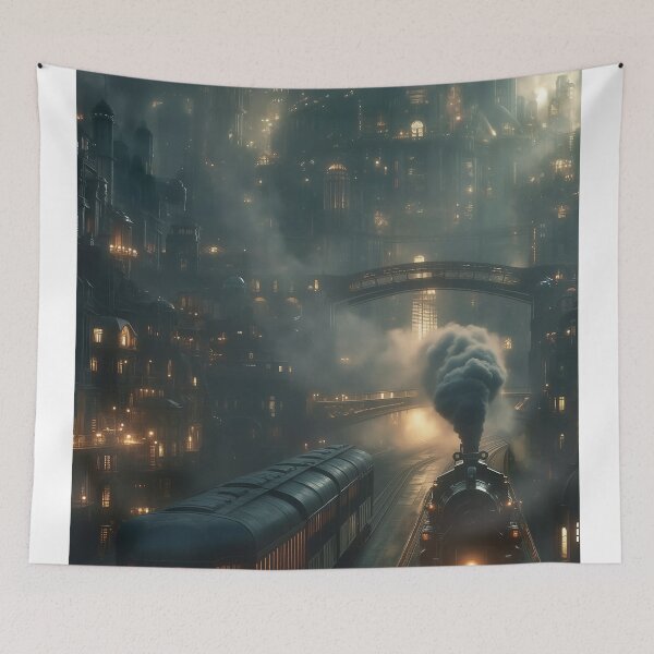 Item preview, Midnight Transit Through the Industrial Dream designed and sold by oanaunciuleanu.
