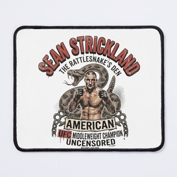 Item preview, Sean Strickland Uncensored American UFC Middleweight MMA Fighter Vintage Graphic designed and sold by FarDesign.